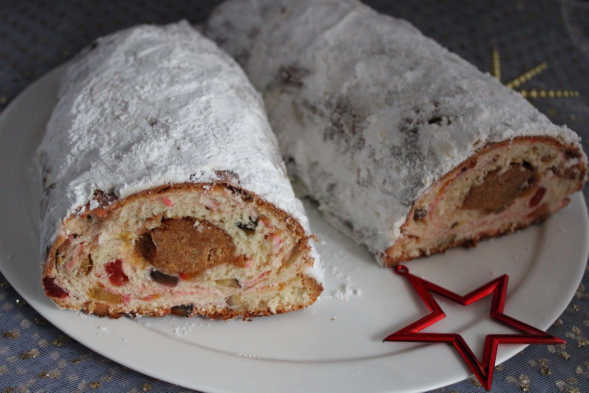 Stollen ou brioche alsacienne