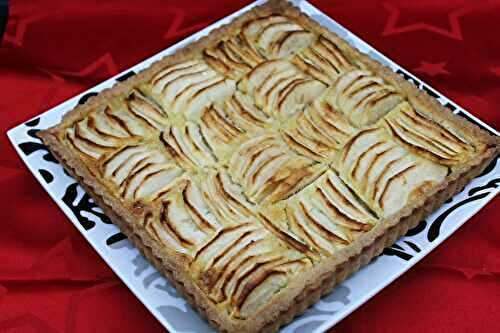 Tarte amandine aux pommes