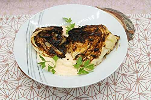 Choudou® grillé et sauce au fromage blanc et aux épices