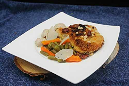 Escalope milanaise sauce tonnato de P. Chomet