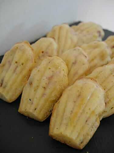 Madeleines à la carbonara