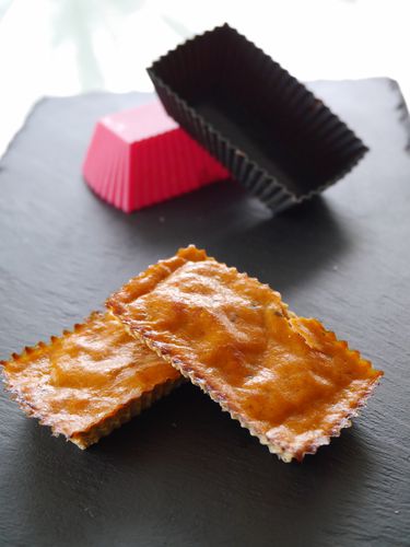 Mini terrine maquereau,chèvre, tomate et basilic