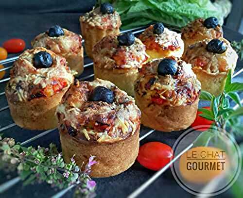 Muffins façon pizza