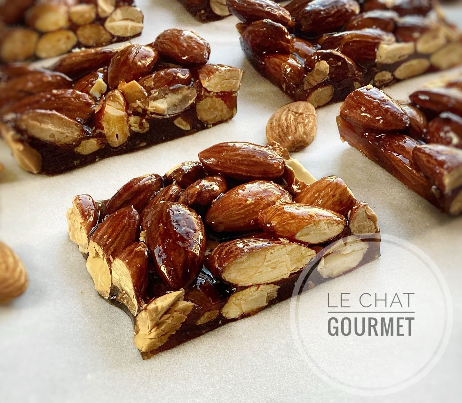 Nougat croquant aux amandes