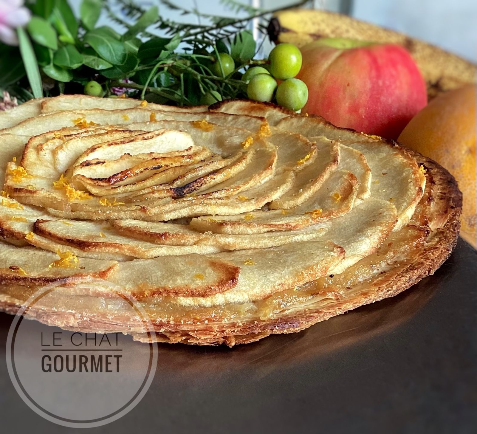 Tarte fine aux pommes de Cyril Lignac