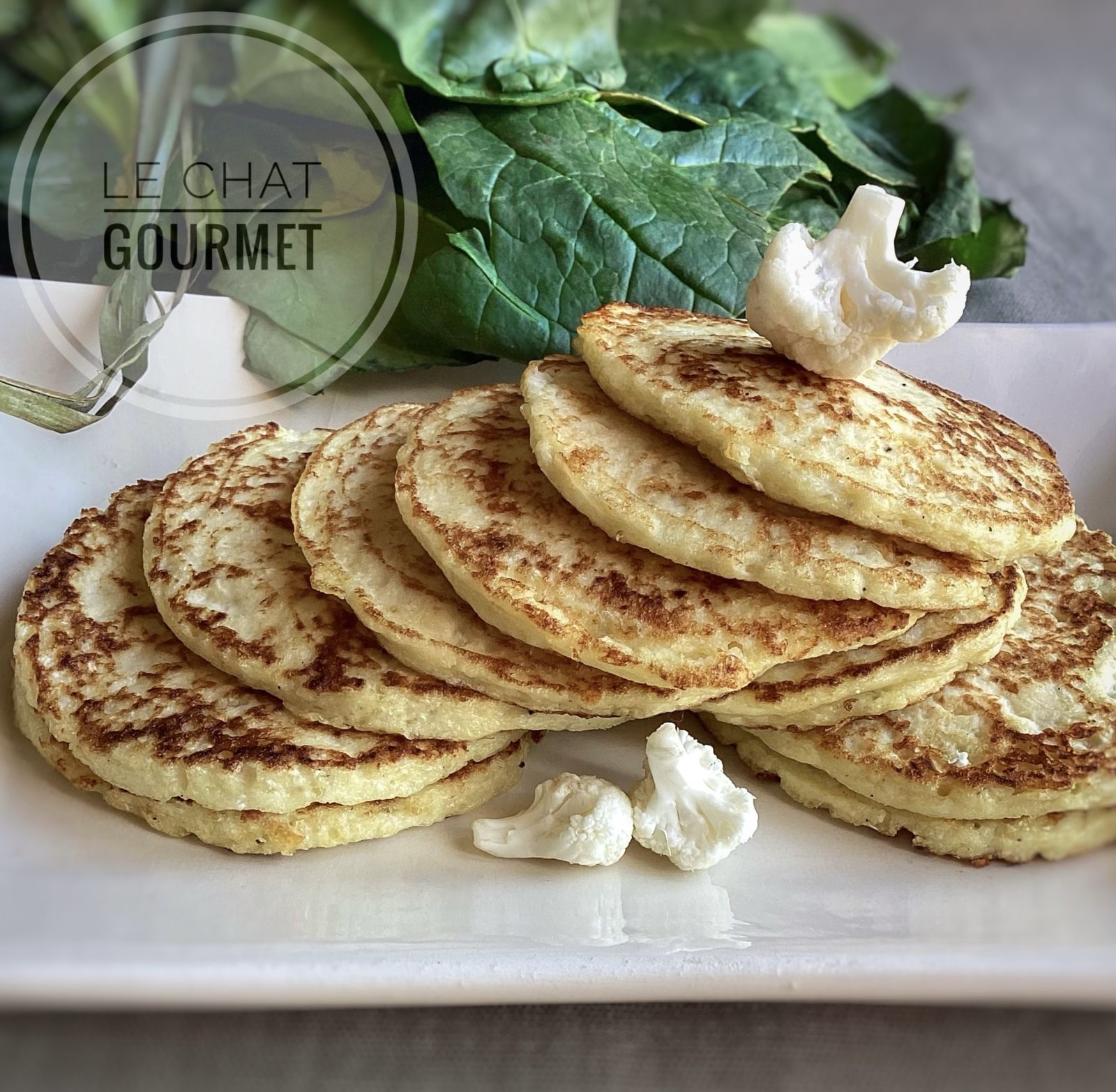 Galettes de chou-fleur au fromage 