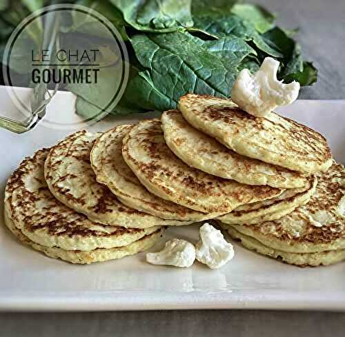 Galettes de chou-fleur au fromage 