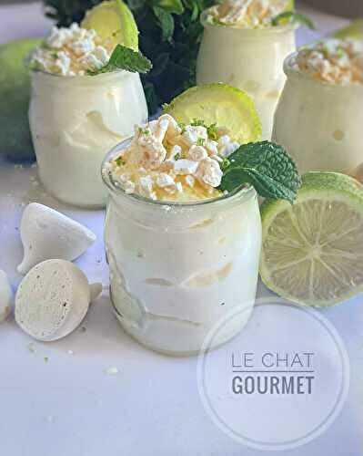 Mousse au citron et au mascarpone