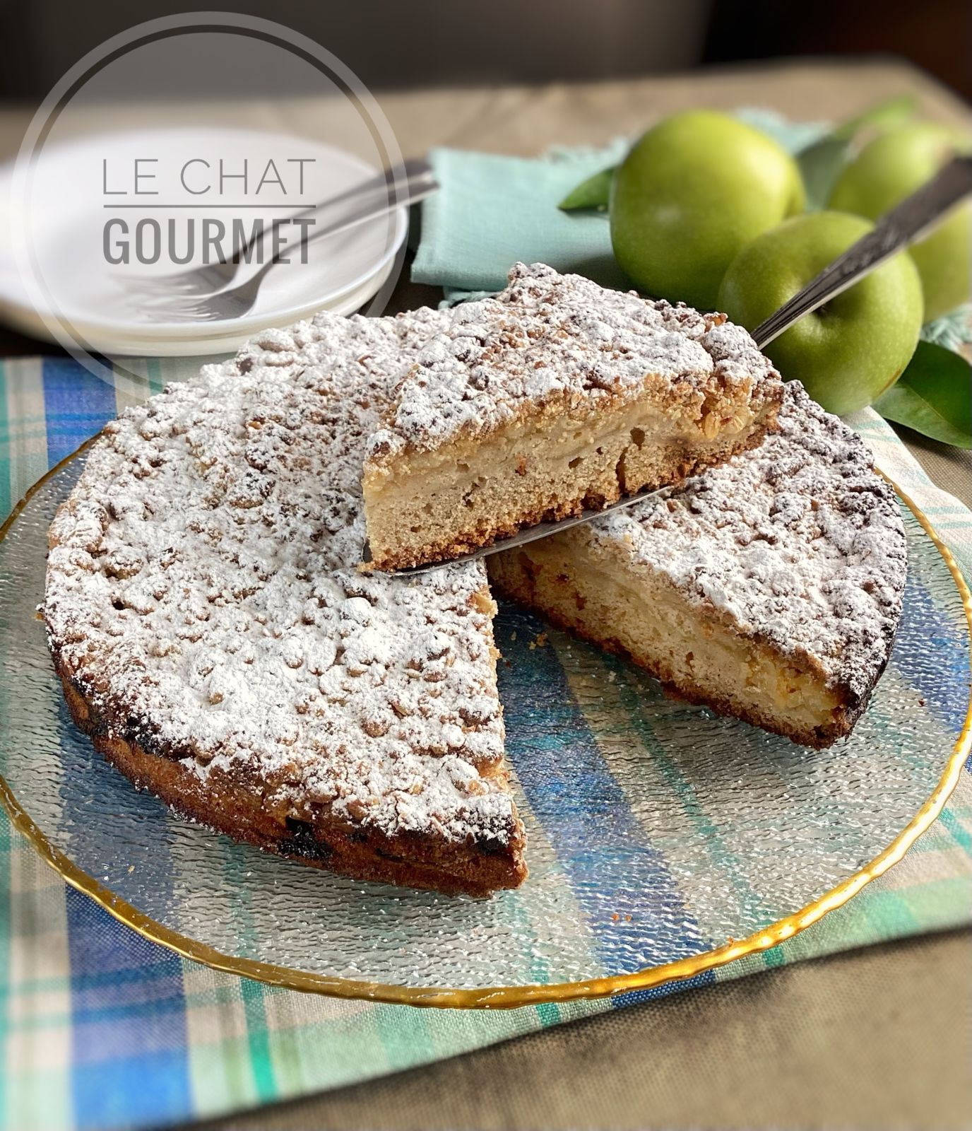 Irish apple pie - Gâteau irlandais aux pommes