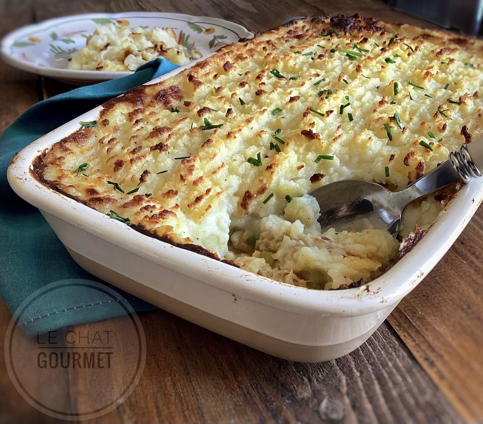 Irish fish pie - Parmentier de poisson irlandais 