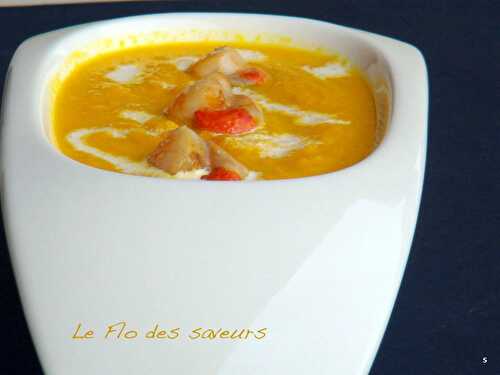 Velouté de carottes "coco miel"