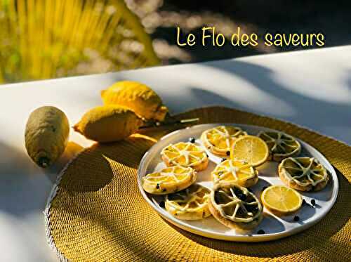 Cookies myrtille/citron