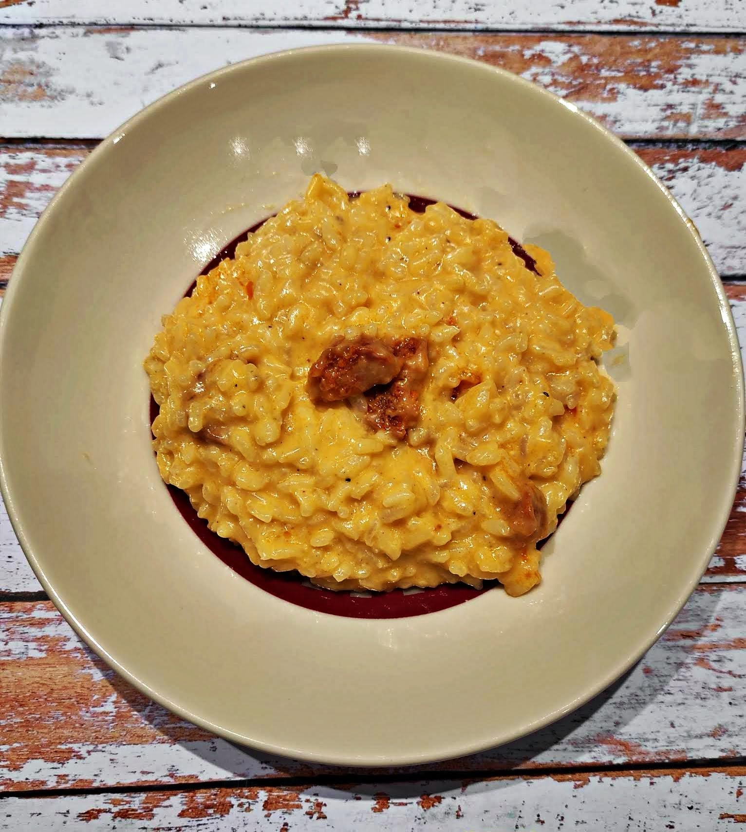 Risotto au chorizo