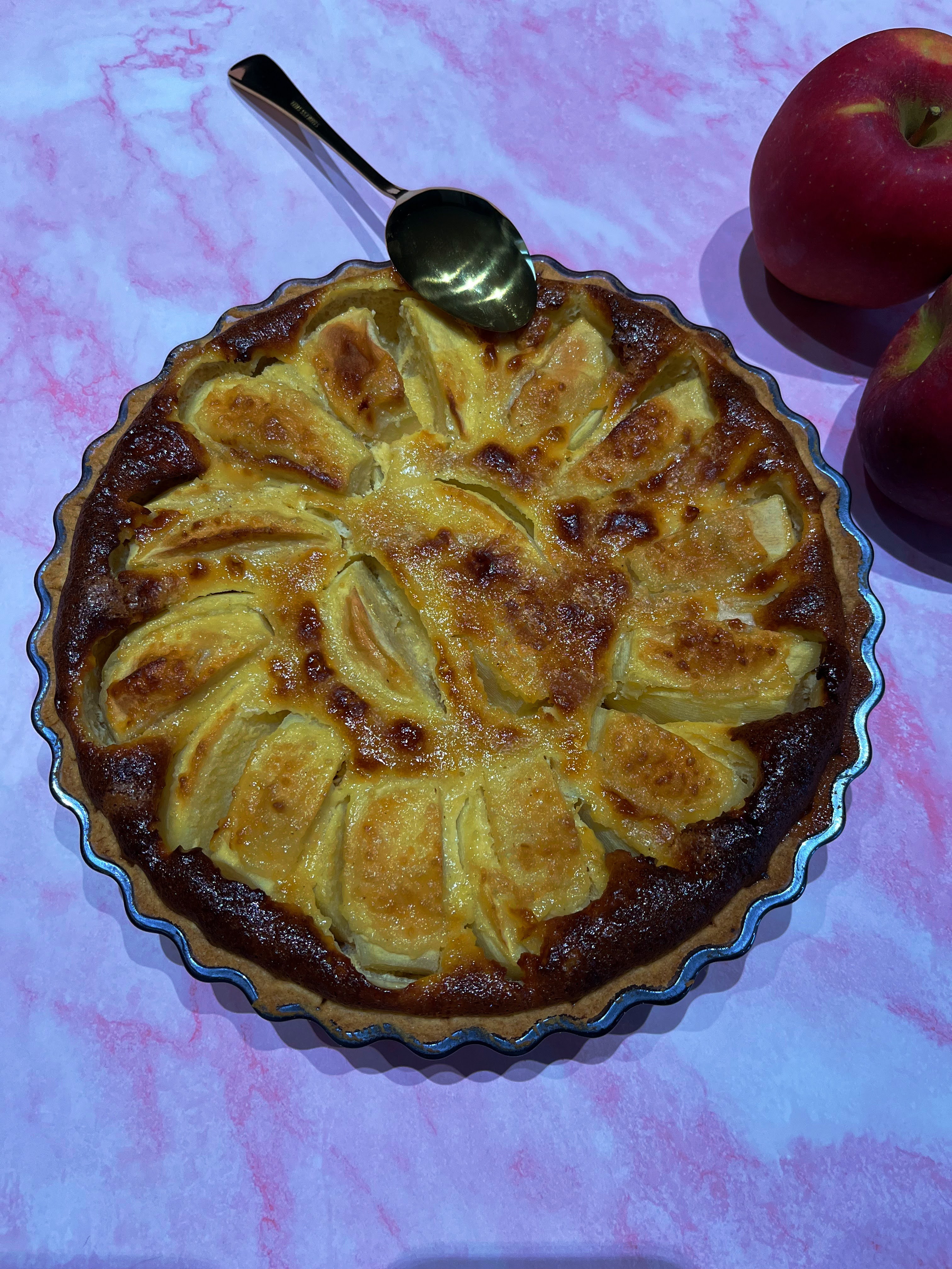 Tarte Normande aux pommes