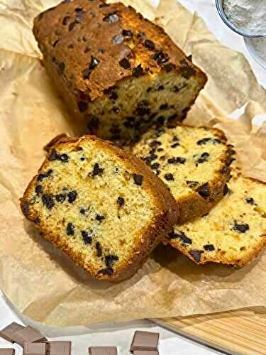 Cake aux pépites de chocolat