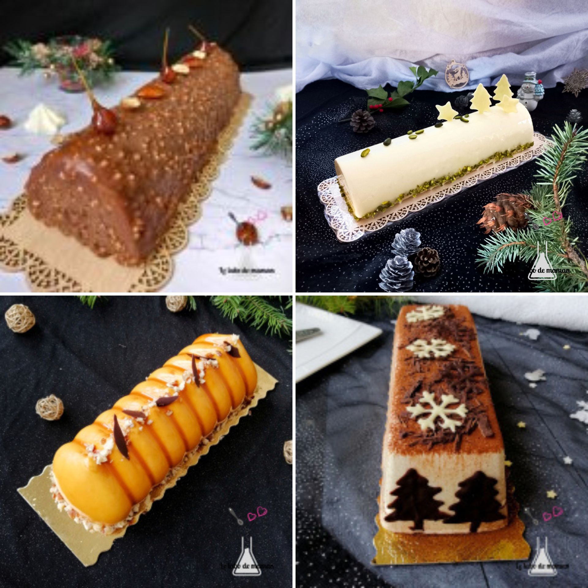 10 idées de bûches et autres desserts pour Noël