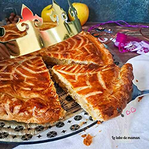 Galette des rois pommes et noisette