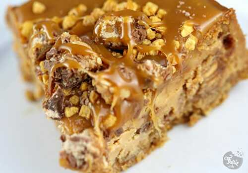 Cheesecake au Snickers