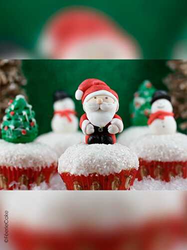 Cupcakes J-2 avant l'arrivée du Père Noël !