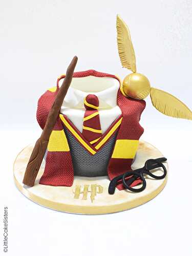 Tuto cake design : Gâteau Harry Potter - Féerie Cake