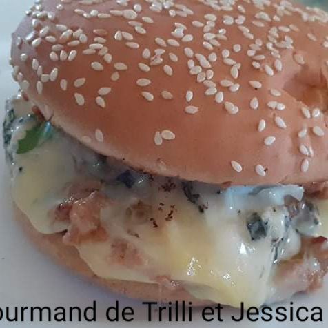 BURGER TEXAN À LA FOURME D'AMBERT