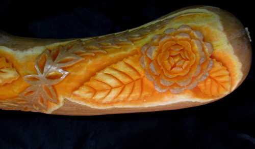 Butternut: technique des feuilles dentelées