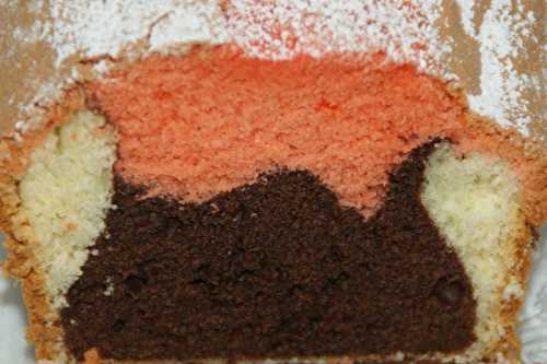 Cake tricolore