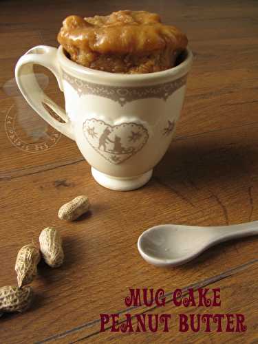 Mug cake peanut butter