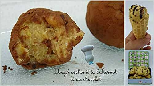 Dough cookie à la butternut et au chocolat
