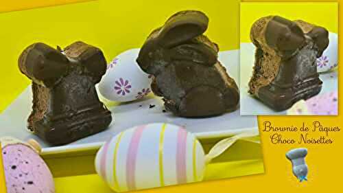 Brownies de Pâques choco noisettes