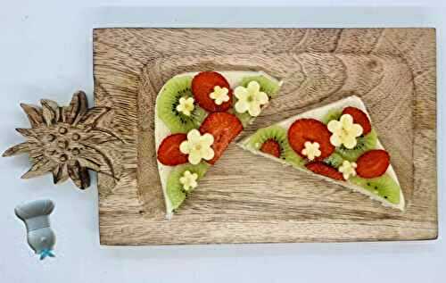 Tartine de fruits