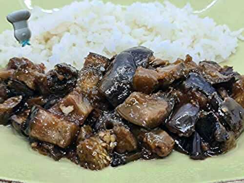 Aubergines sautées