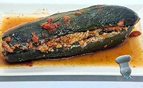Courgettes farcies à la Tunisienne
