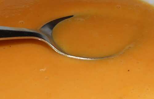 Soupe pomme de terre carotte