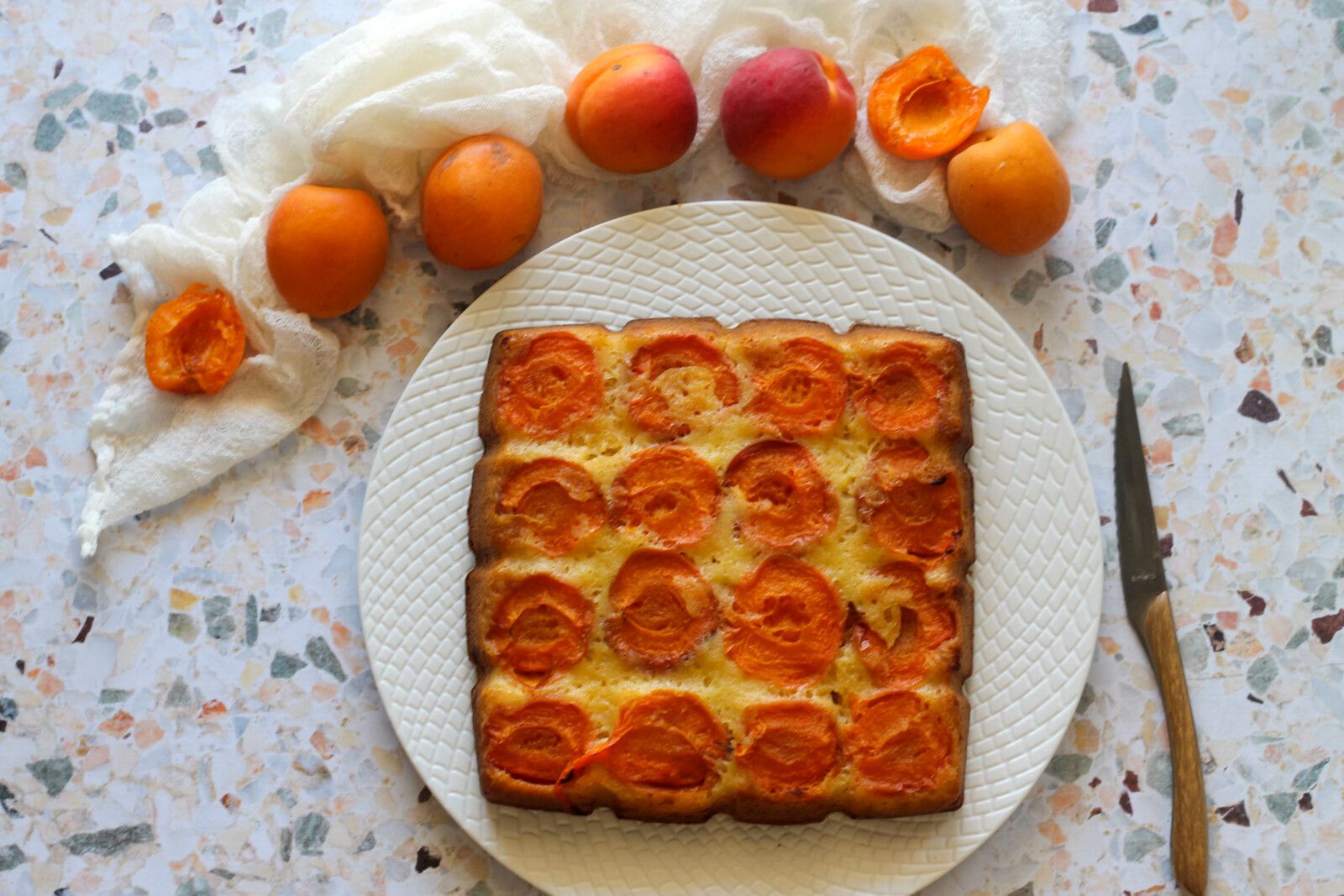 Gâteau aux abricots