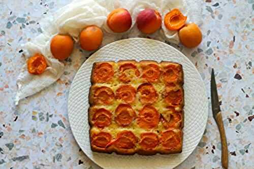 Gâteau aux abricots