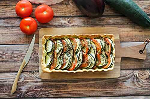 Tarte aux légumes façon tian