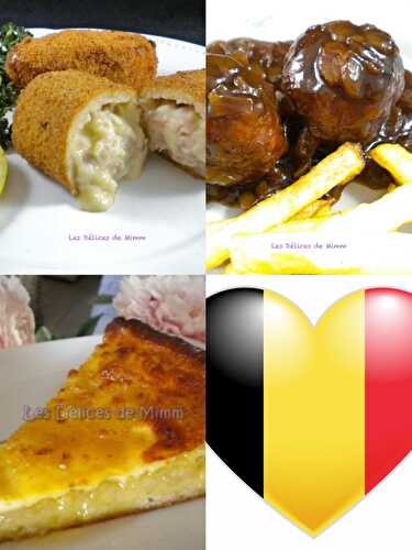 Mon menu belge pour la fête nationale