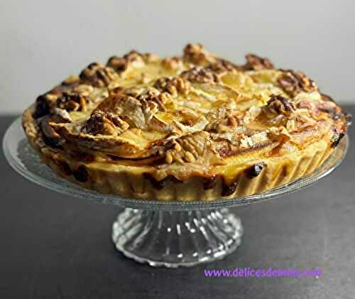 Tarte salée aux pommes et camembert de Nina Métayer