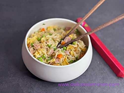 Riz cantonnais : la recette facile