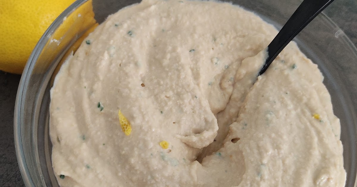 Houmous au citron