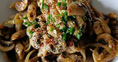 One pot Champignons Stroganoff