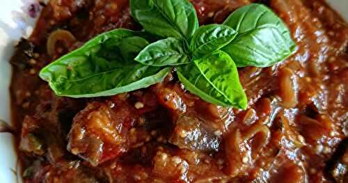Caponata sicilienne