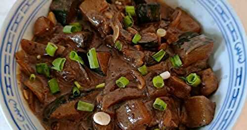 Poêlée de courgettes à l'ail noir