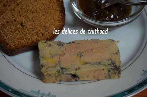 Foie gras mi-cuit à l’ armagnac