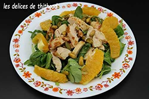 Salade de poulet à l’orange