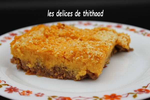 Hachis parmentier de patates douces