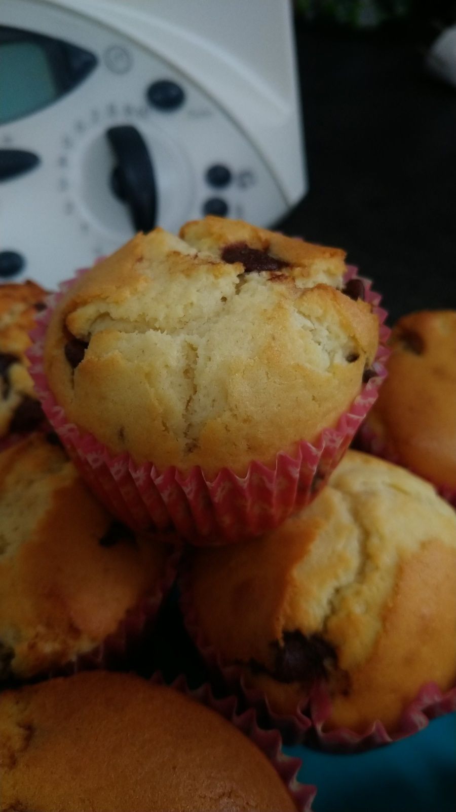 Mes muffins moelleux au coeur Nutella...