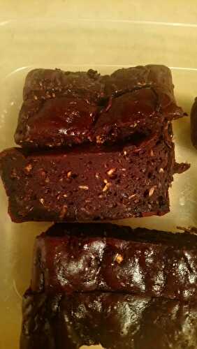 Brownie Chocolat Courgette