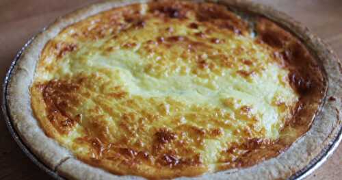 TARTE AU FROMAGE ET CHAMPIGNONS